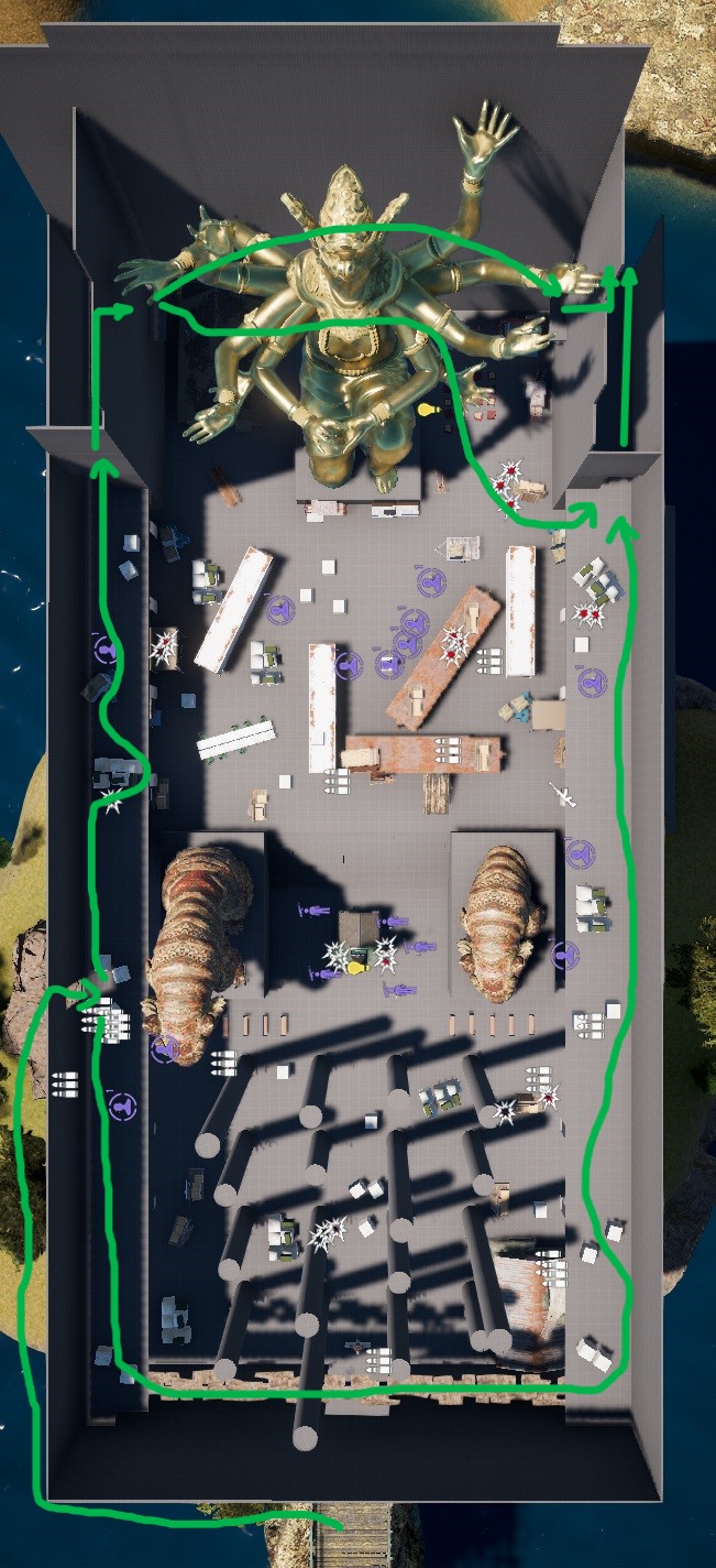 Edificio principal - Stealth - Lineas